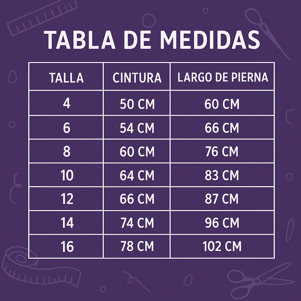 👖✨BAGGY JEANS CLASICO PARA NIÑO