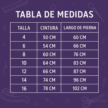 👖✨BAGGY JEANS CLASICO PARA NIÑO