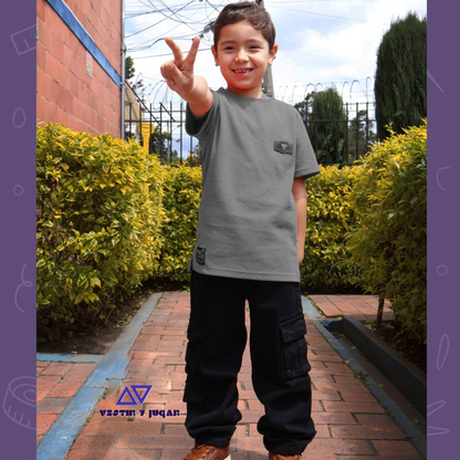 SUPER CARGO BAGGY PARA NIÑO